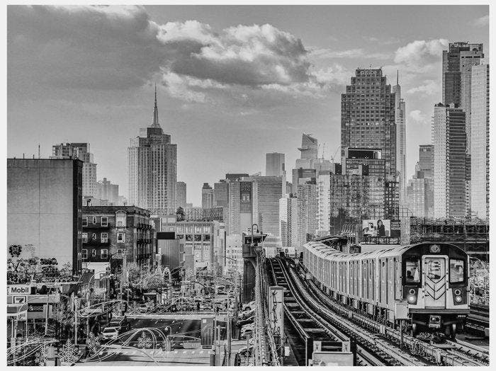 Fabian Kimmel - Tracks to the Skyline - Series of 6, New, Antiek en Kunst, Kunst | Designobjecten