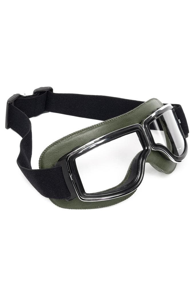 Goggles Motorbril Skibril Bril Groen Montuur Transparante Gl, Kleding | Heren, Carnavalskleding en Feestkleding, Nieuw, Ophalen of Verzenden