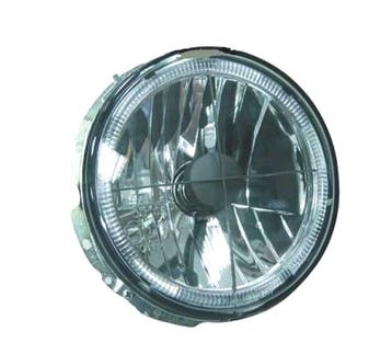 PHARES POUR VOLKSWAGEN VW GOLF MK1 74-83 ANGEL EYES FUMÉ FON, Verzenden