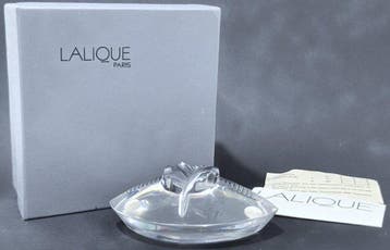 Lalique - Presse-papiers - Vincennes - Cristal, Antiquités & Art