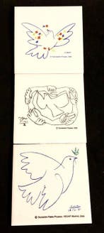 Succession Picasso - Onderzetter (6) - Porselein -, Antiek en Kunst
