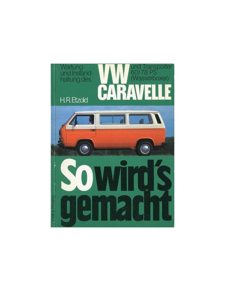 1982 - 1983 VOLKSWAGEN TRANSPORTER & CARAVELLE BENZINE VRA.., Autos : Divers, Modes d'emploi & Notices d'utilisation, Enlèvement ou Envoi