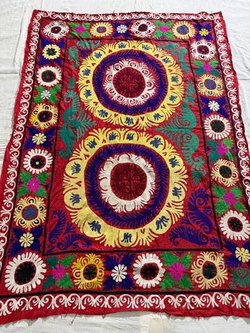 Suzane Rug - Vloerkleed - 185 cm - 135 cm - Bank, Tafel,, Nieuw