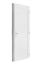 PVC achterdeur  98x215cm 3-punt haakslot in voorraad!!!., 80 tot 100 cm, Nieuw, Ophalen of Verzenden, Buitendeur