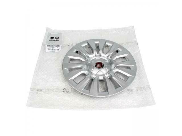 ORIGINELE Wielafdekking Fiat wielkap ZILVER 15 inch TIPO (35, Autos : Pièces & Accessoires, Pneus & Jantes, Enlèvement ou Envoi