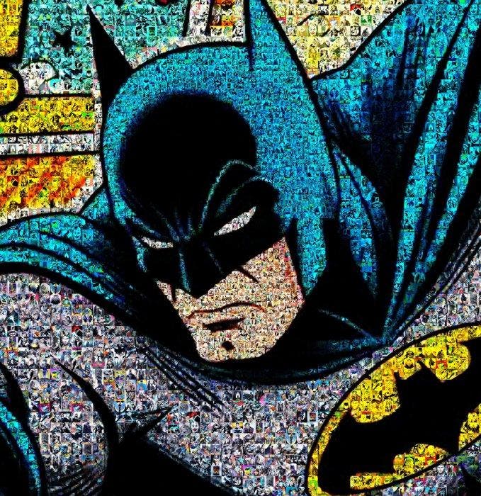 David Law - Crypto Batman IV, Antiquités & Art, Art | Objets design