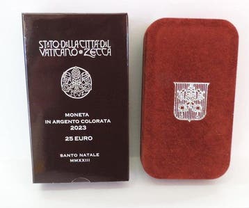 Vaticaan. 25 Euro 2024 Santo Natale Proof (Zonder