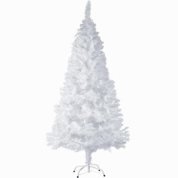 tectake Kunstkerstboom natuurgetrouw met metalen standaard w, Verzenden, Nieuw