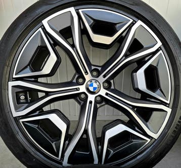 BMW iX 1021M 22 inch velgen zomerbanden Pirelli M Sport OEM, Verzenden, 275 mm, Banden en Velgen, Nieuw
