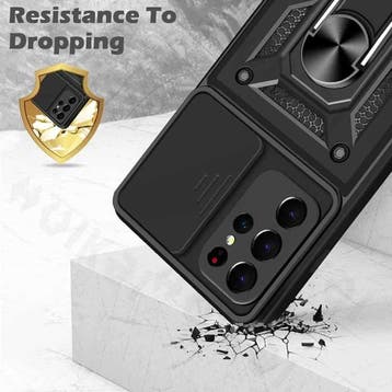 Samsung Galaxy S22 Plus - Armor Hoesje met Kickstand en, Verzenden