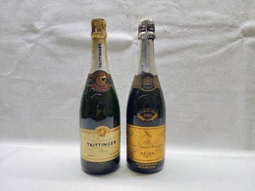 Veuve Clicquot, Carte Or - Taittinger, Brut Reserve -, Nieuw