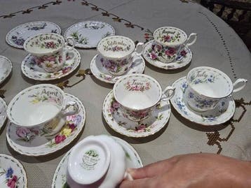 Royal Albert - Theeservies (14) - Flower of the Month series
