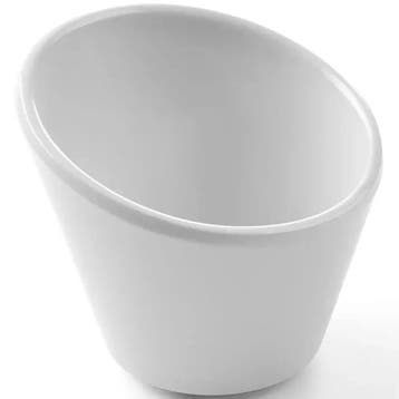 Kom | VELOCITY | Melamine | Wit | Per Stuk | 70x70x60(h)mm, Verzenden, Nieuw in verpakking
