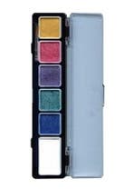 PXP Palet Pearl Colours 5 X 3 And 1 X 6gr With A Brush Size, Verzenden, Nieuw