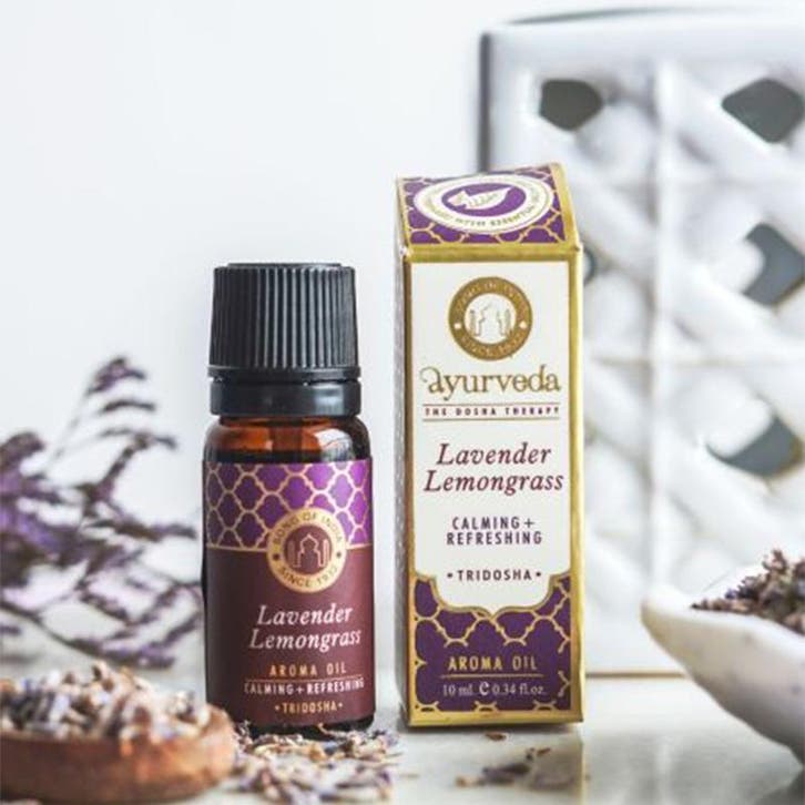 Song of India - Aroma oil Lavender Lemongrass (Tridosha) -, Sport en Fitness, Gezondheidsproducten en Wellness, Ophalen of Verzenden