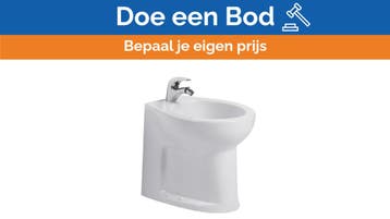 Bieden: Planus Z1 elite ceramic bidet white, Ophalen of Verzenden, Nieuw