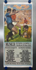 Donat Sauri - Paises Bajos vs Alemania Federal - Munich,, Antiquités & Art