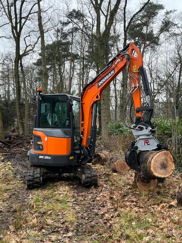 DOOSAN DX35Z-7, Zakelijke goederen, Machines en Bouw | Kranen en Graafmachines, Graafmachine, Ophalen