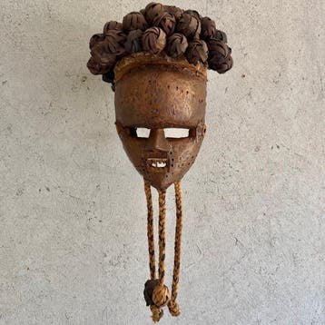 Tribal Mukinka Salampasu Mask - DR Congo (Zonder