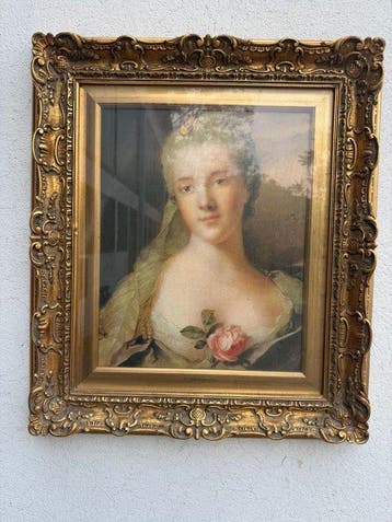 Wanddecoratie - Italië - aristocratische dame