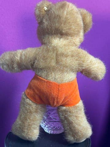 Steiff: Teddybeer Knöpfchen, 1981, 19cm, EAN 0218/16 -
