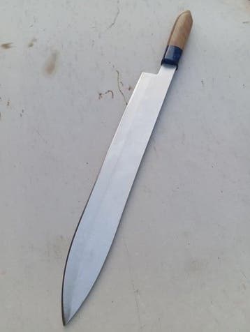 K Romain - Keukenmes - K. Romain Grote Keuken Katana Koksmes