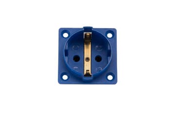 Martin Kaiser 1-Way Flush-Fitting Socket IP20 Blue -, Verzenden, Nieuw