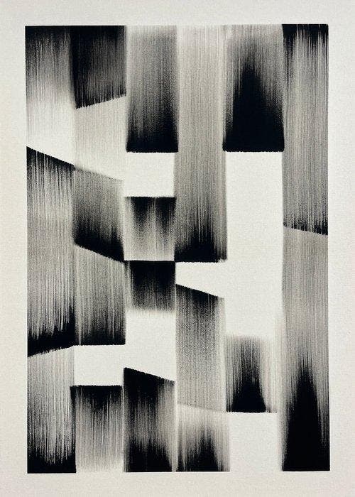 Studio MMC - Trace 001, Antiek en Kunst, Kunst | Schilderijen | Modern