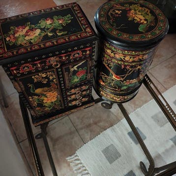 Boîte à bijoux (2) - Bois, Antiquités & Art
