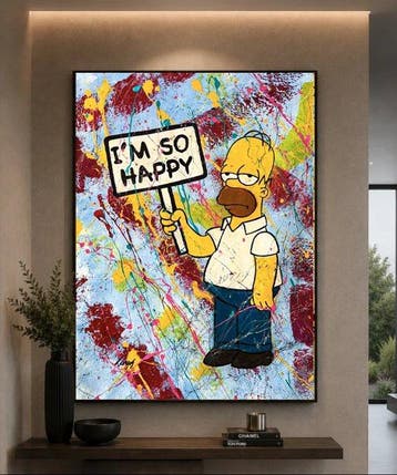 Gongas (XX-XXI) - Homer Simpson - I´m so Happy - XL