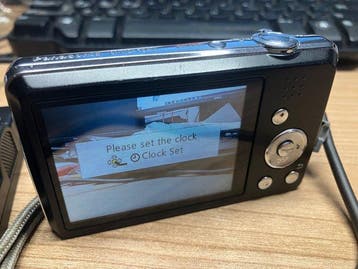 Panasonic DMC-FS40 compact camera with charger memory and, Nieuw