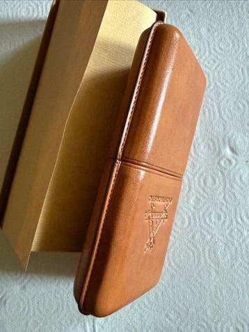 Sans prix de réserve - Boîte à cigares - Cuir - Étui à