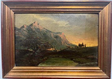 Costantino Prinetti (1825-1855), Toegeschreven aan - Scena