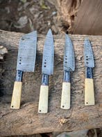 Keukenmes - Cleaver - Staal, Hout, Been - Verenigd