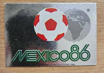 1986 Panini World Cup Stickers 2 Foil - 1 Sticker -