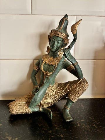Theppanom musicians - Beeld - Thailand (Zonder minimumprijs), Antiek en Kunst