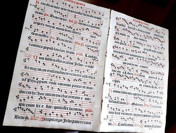 Catholic Church - Antiphonarium Romanum sheet Gregorian