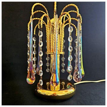 Lampe de table - Verre de Murano, Nieuw