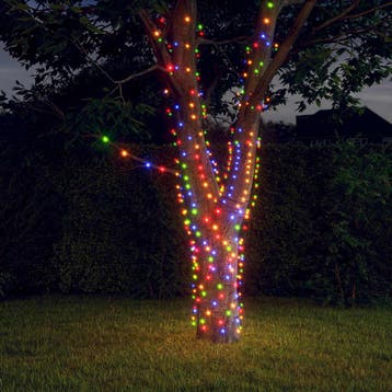 vidaXL 5 st Lichtslinger met 200 LEDs solar binnen/buiten, Verzenden