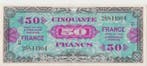 Frankreich F Vf 24/02 50 Francs 1945 Rueckseite France Se..., Verzenden, België