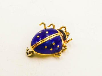 Broche - 18 carats Or jaune