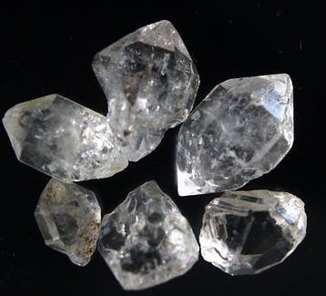 Sans réserve - Ct. 29,0 cristaux biterminés de type diamant, Collections