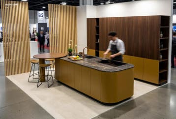 Toonzaalkeuken  Vanden Borre Kitchen Oak Mocca, Huis en Inrichting, Nieuw