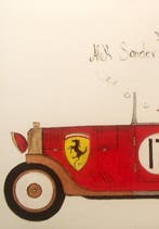 Alek Sander (XX-XXI) - Madame Cohiba im Ferrari Oldtimer