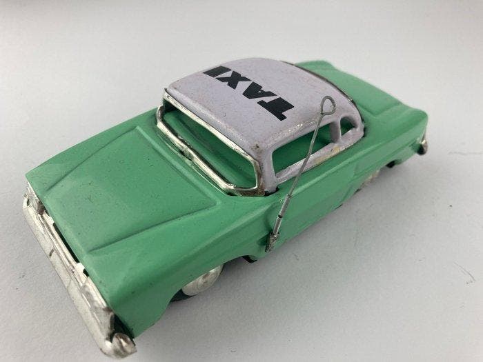 China Toys 60s - Voiture jouet en étain - Taxi MF 713 and, Antiquités & Art, Antiquités | Jouets