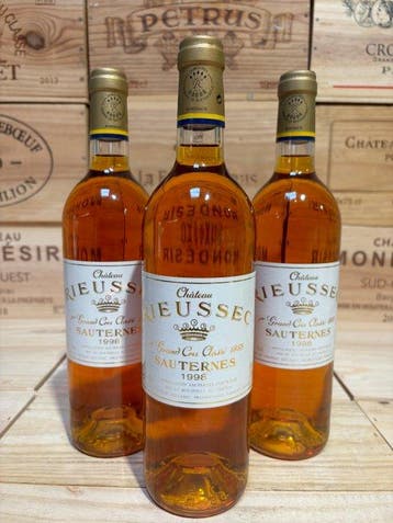 1998 Château Rieussec - Sauternes 1er Grand Cru Classé - 3, Verzamelen, Nieuw