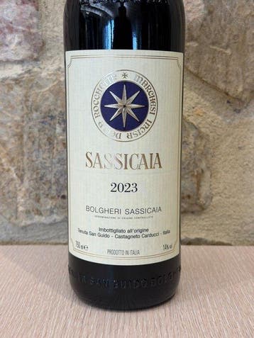 2023 Tenuta San Guido, Sassicaia - Super Tuscans - 1, Verzamelen, Nieuw