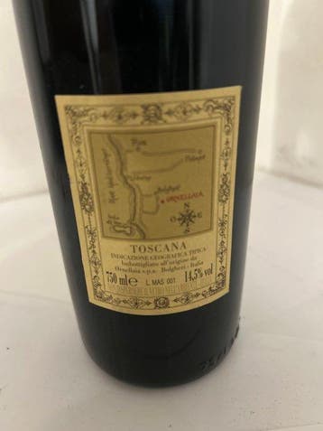 1997 Masseto - Toscane IGT - 1 Bouteille (0,75 l), Nieuw