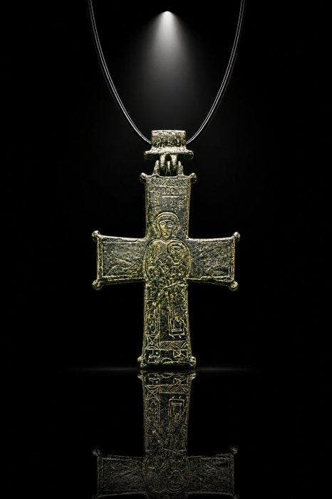 Middeleeuws Byzantijns Bewaker van de Heilige Reliek —, Collections, Minéraux & Fossiles