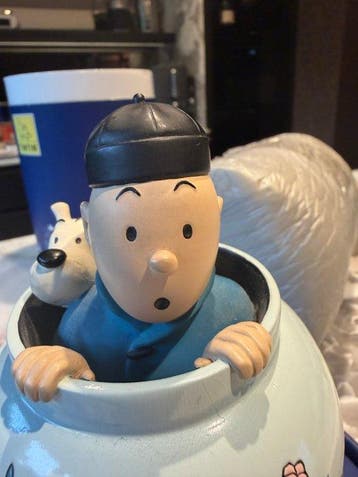 Tintin - Statuette Moulinsart 46951 - Tintin potiche - Le, Boeken, Nieuw